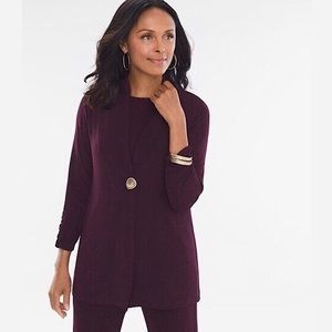 CHICO’S Travelers Classic Button Jacket